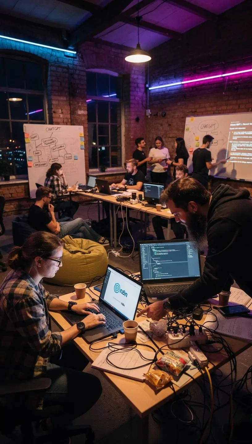 Automatizuotų užduočių valdymas su n8n