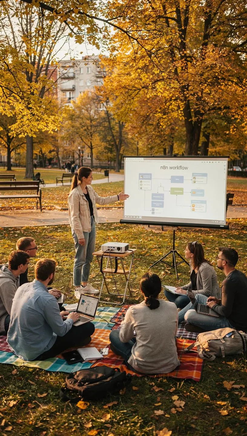 Pavyzdinė automatizacijos darbo srovė